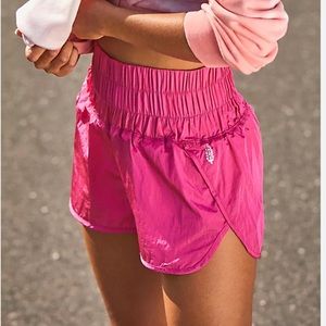 Pink free people shorts